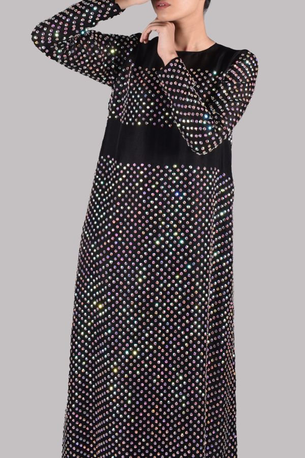 Black Embellished Maxi - Image 4